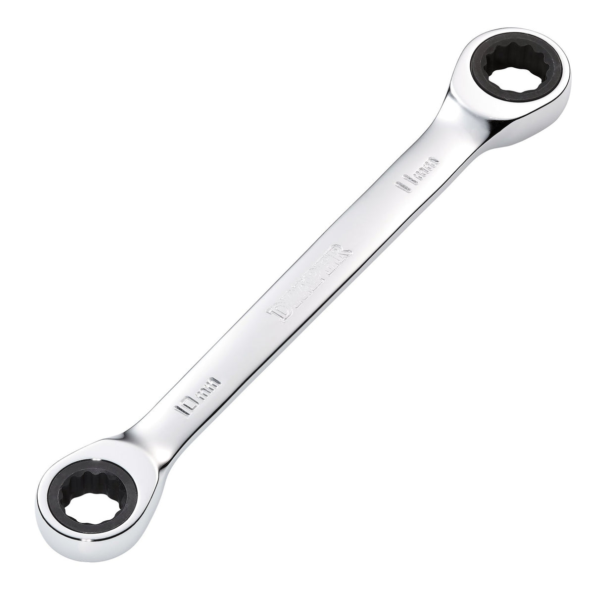 Draper HI-TORQ Metric Double Ratchet Ring Spanner, 10 x 11mm : Model No. 8231BSMM