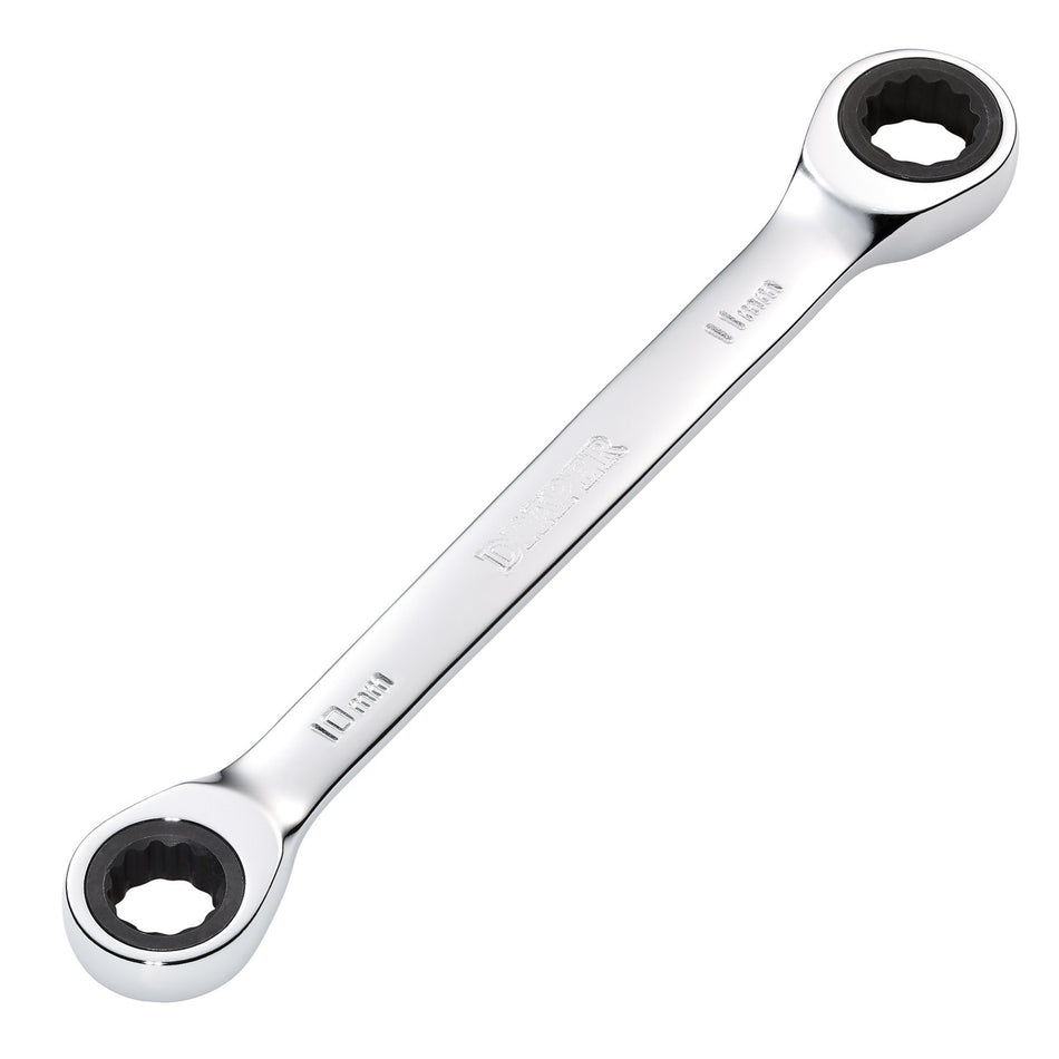 Draper HI-TORQ Metric Double Ratchet Ring Spanner, 10 x 11mm : Model No. 8231BSMM