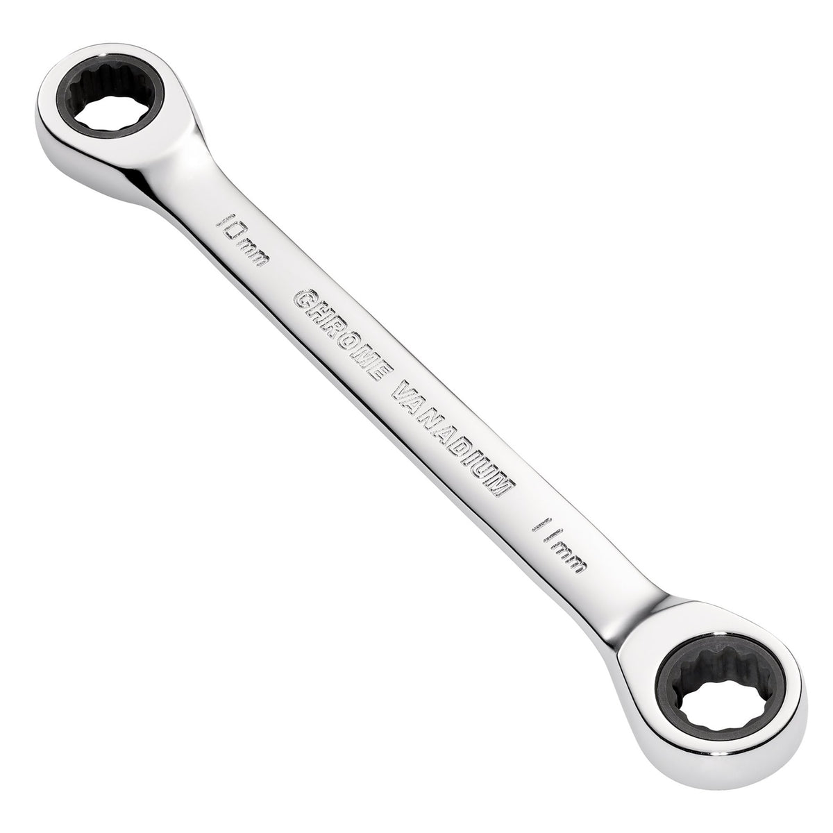 Draper HI-TORQ Metric Double Ratchet Ring Spanner, 10 x 11mm : Model No. 8231BSMM