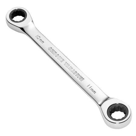 Draper HI-TORQ Metric Double Ratchet Ring Spanner, 10 x 11mm : Model No. 8231BSMM