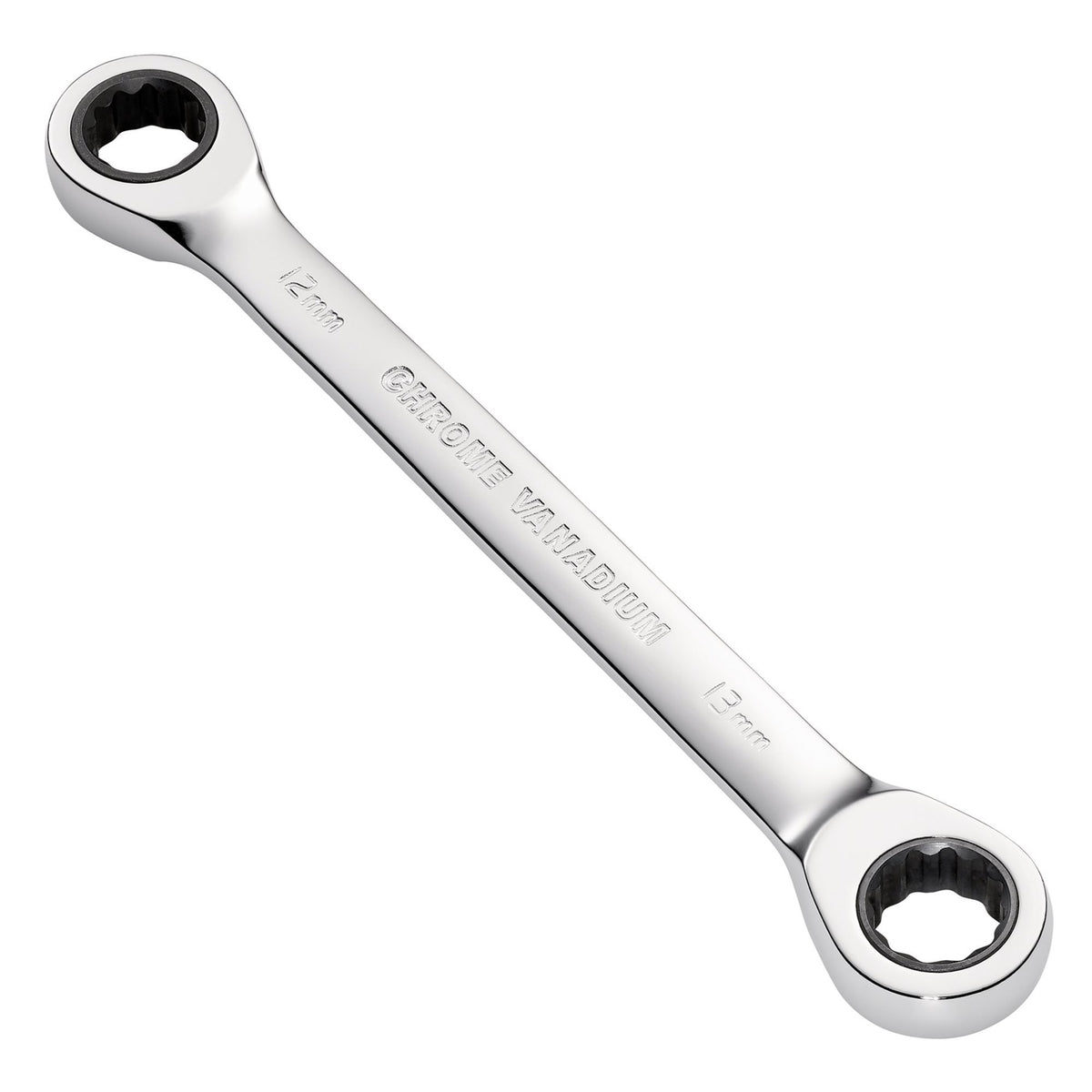 Draper HI-TORQ Metric Double Ratchet Ring Spanner, 12 x 13mm : Model No. 8231BSMM