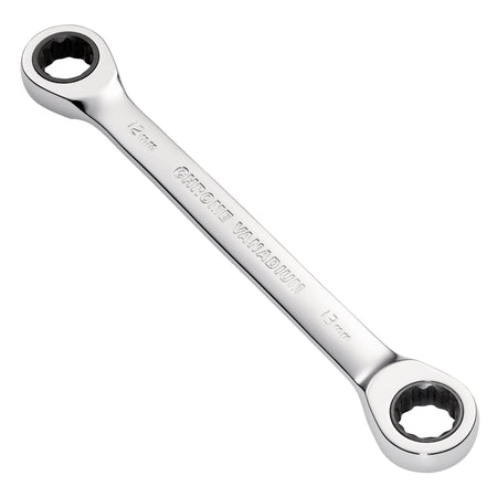 Draper HI-TORQ Metric Double Ratchet Ring Spanner, 12 x 13mm : Model No. 8231BSMM