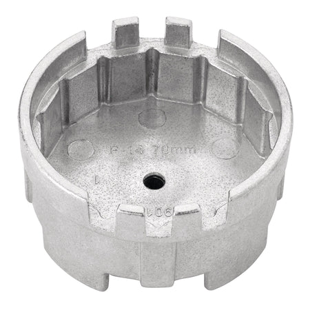 Oil Filter Wrench, 3/8" Sq. Dr., 70mm/14 Flutes