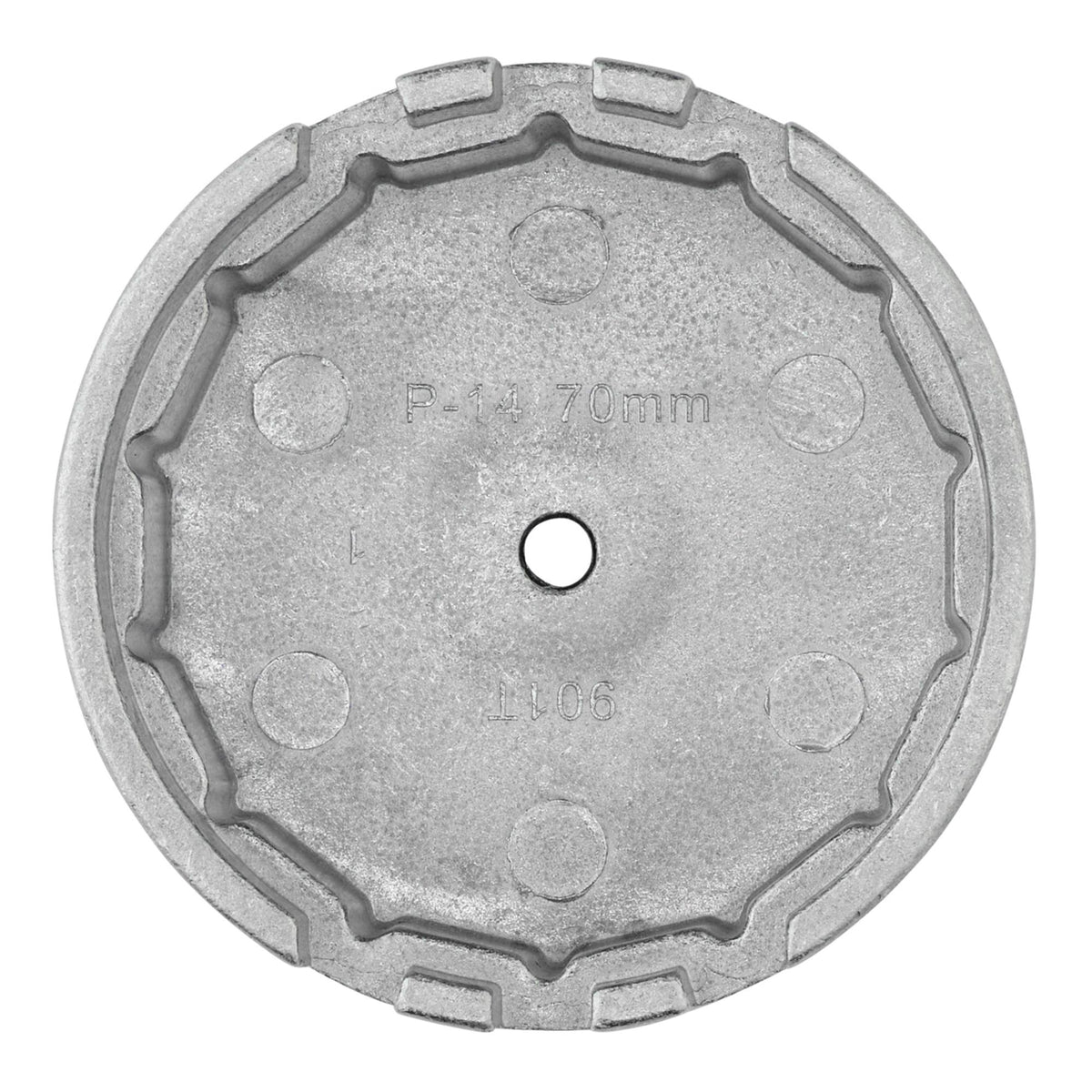 Oil Filter Wrench, 3/8" Sq. Dr., 70mm/14 Flutes