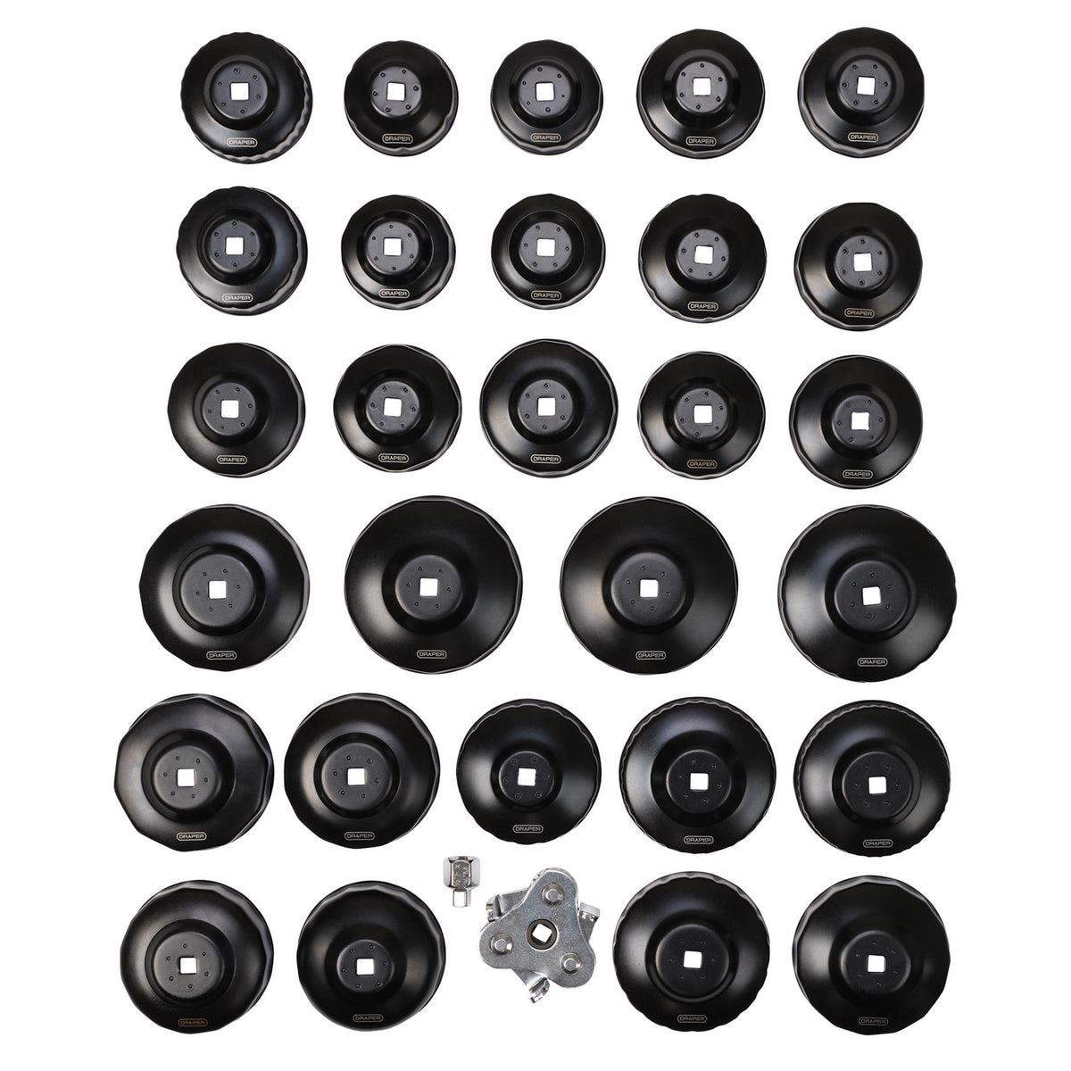 Oil Filter Cap Wrench Set (30 Piece)