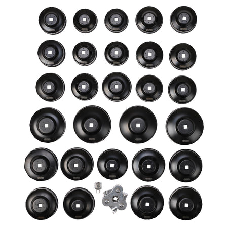 Oil Filter Cap Wrench Set (30 Piece)