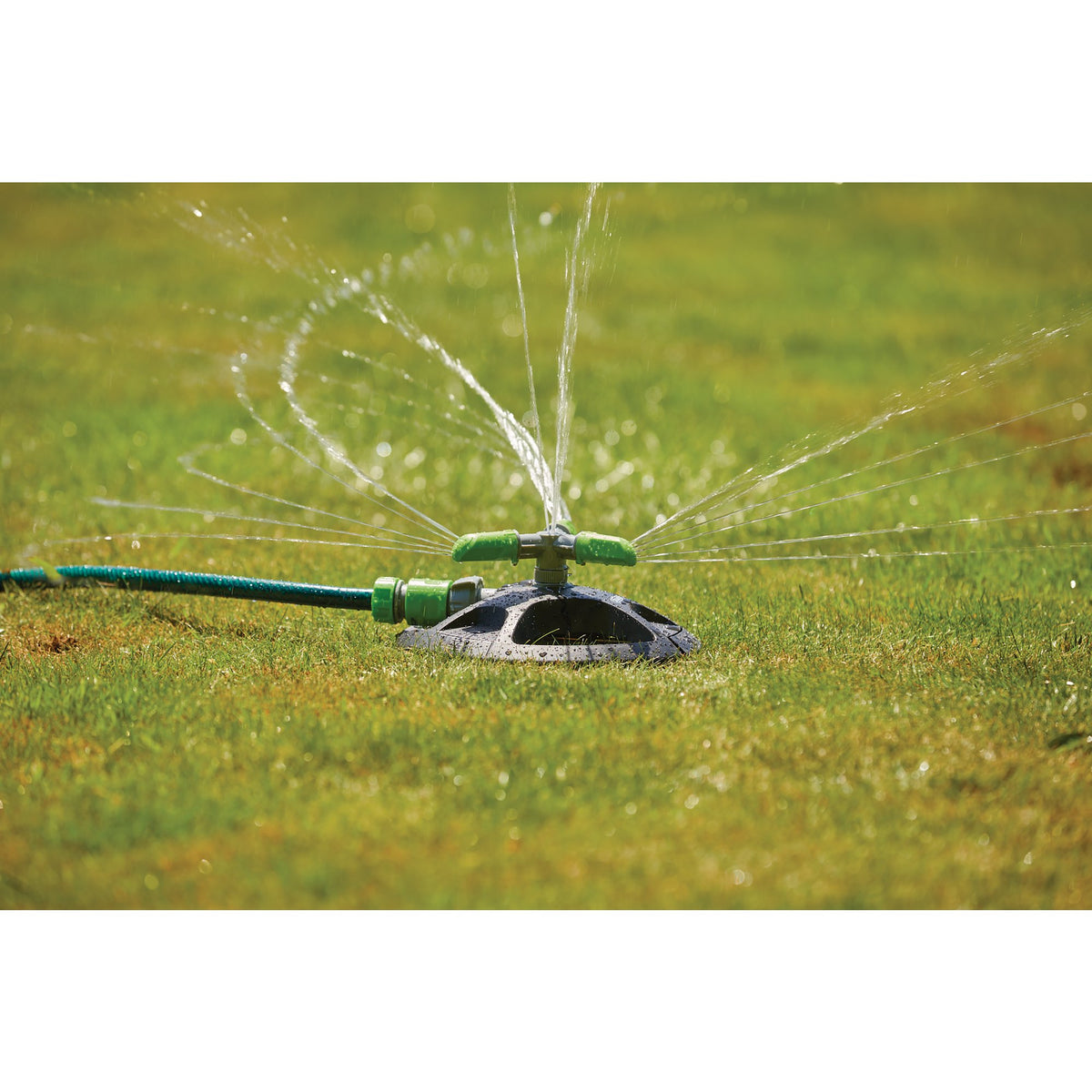 DRAPER Revolving 3-Arm Sprinkler: Model No. GWRS