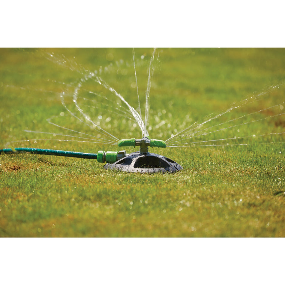 DRAPER Revolving 3-Arm Sprinkler: Model No. GWRS
