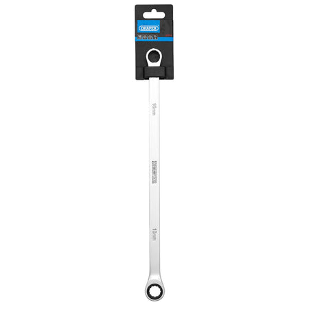Draper HI-TORQ Metric Extra-Long Double Ring Ratchet Spanner, 16mm : Model No. 8231BSXLMM