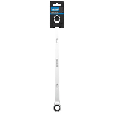 Draper HI-TORQ Metric Extra-Long Double Ring Ratchet Spanner, 18mm : Model No. 8231BSXLMM