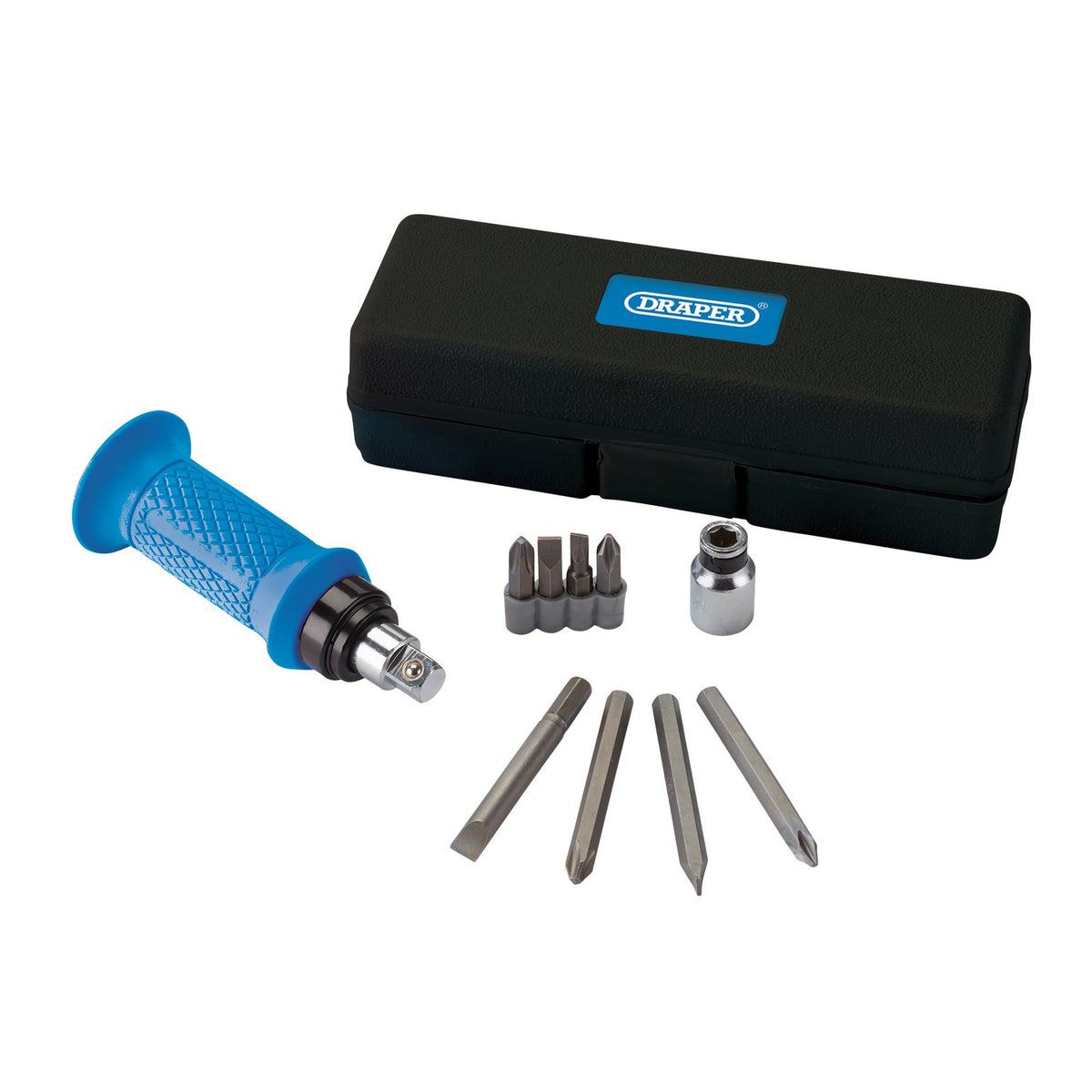 Impact Screwdriver Set, 1/2" Sq. Dr., 162mm (10 Piece) : Model No. 2800B/10