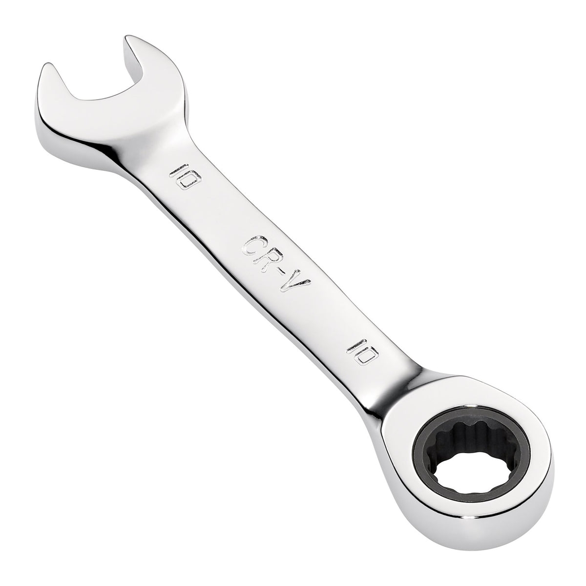 Draper HI-TORQ Metric Stubby Ratchet Combination Spanner, 10mm : Model No. 8230MMS