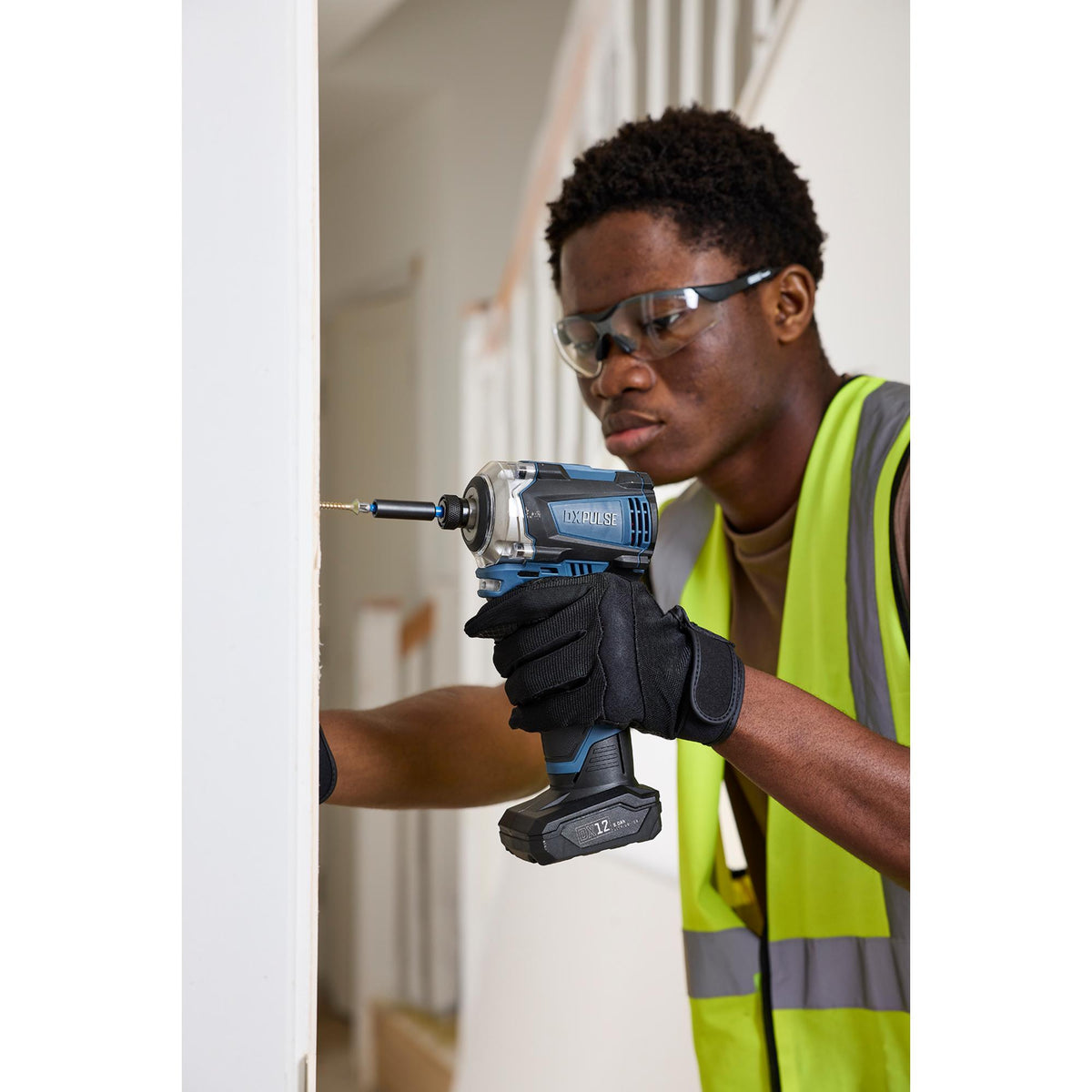 DXPULSE 12V Brushless Impact Driver, 1/4" Sq. Dr. (Sold Bare)