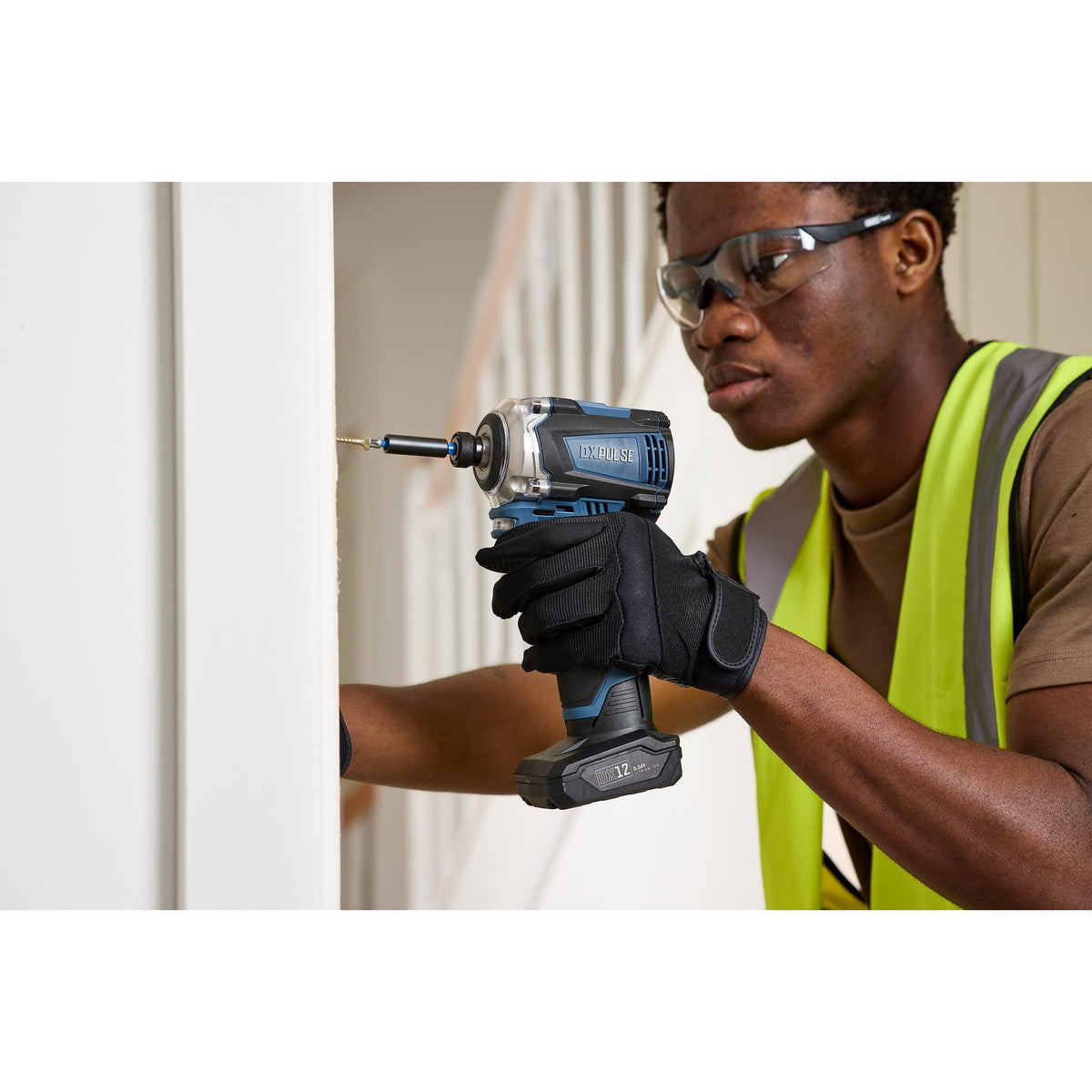 DXPULSE 12V Brushless Impact Driver, 1/4" Sq. Dr. (Sold Bare)