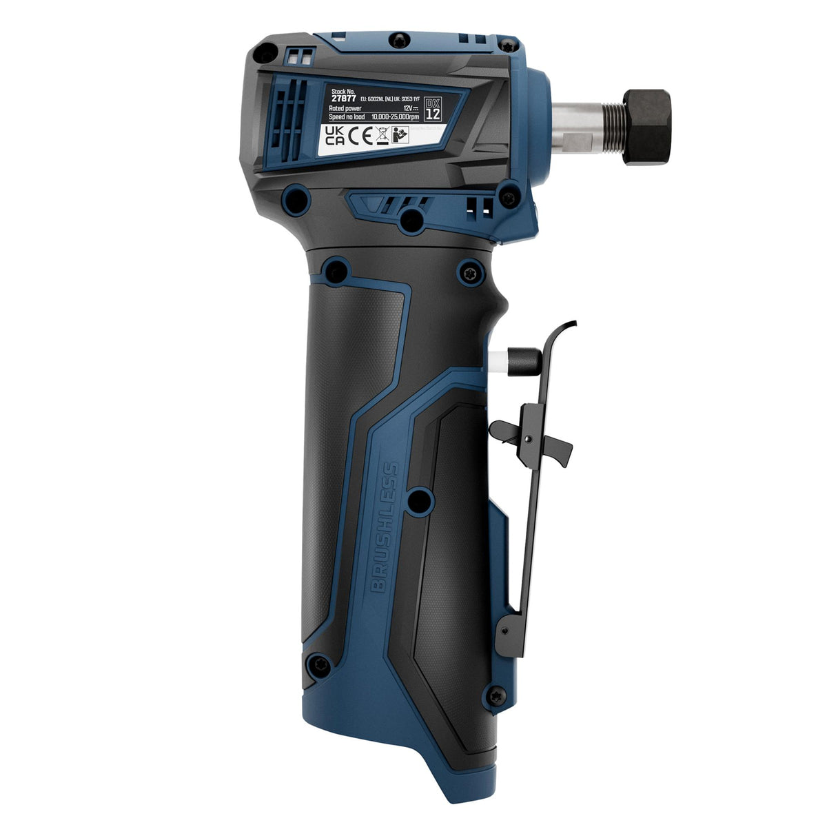 DXPULSE 12V Brushless Right Angle Die Grinder (Sold Bare)
