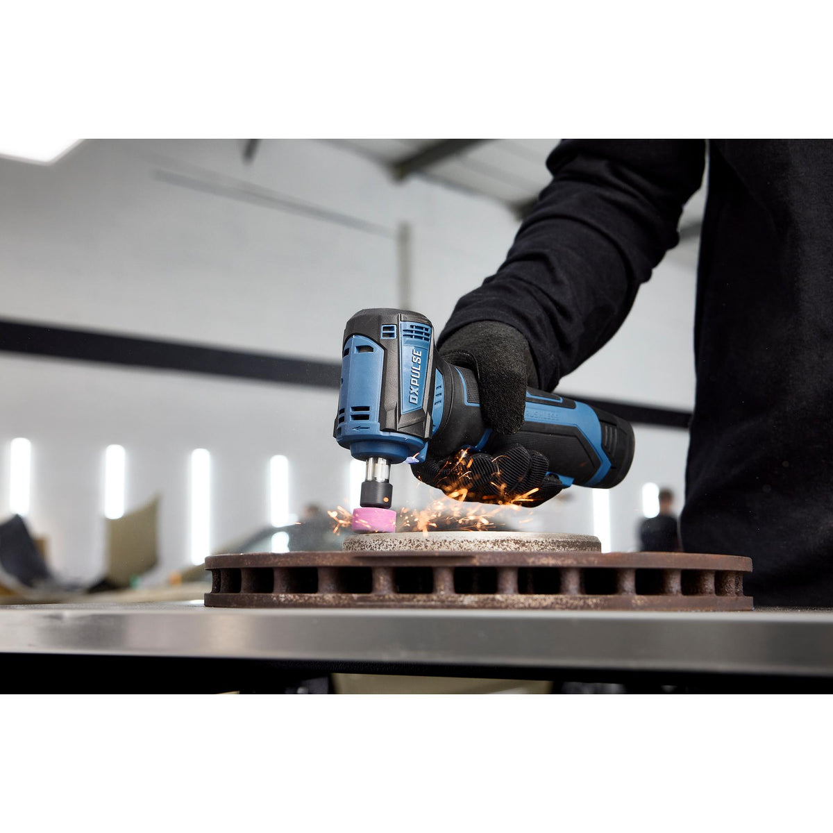 DXPULSE 12V Brushless Right Angle Die Grinder (Sold Bare)