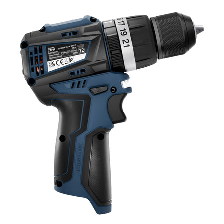 DXPULSE 12V Brushless Combi Drill Kit, 2 x 4.0Ah Batteries, 1 x Fast Charger