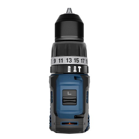 DXPULSE 12V Brushless Combi Drill Kit, 2 x 4.0Ah Batteries, 1 x Fast Charger
