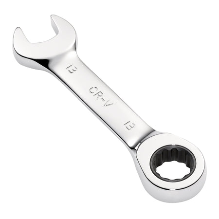 Draper HI-TORQ Metric Stubby Ratchet Combination Spanner, 13mm : Model No. 8230MMS