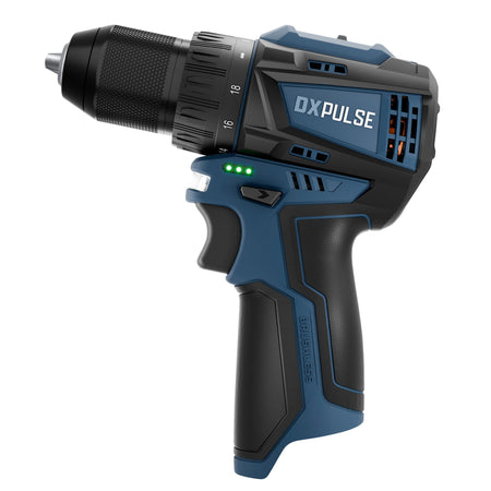 DXPULSE 12V Brushless Drill Driver Kit, 2 x 2.0Ah Batteries, 1 x Charger