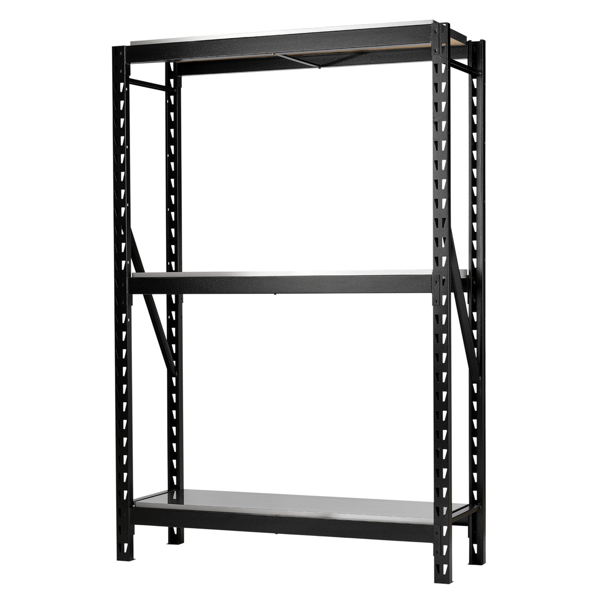 BUNKER 14 Piece Modular 3 Tier Racking with Stainless Steel Shelving, 1500mm : Model No. MS400-54-14PC S