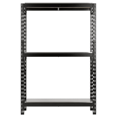 BUNKER 14 Piece Modular 3 Tier Racking with Stainless Steel Shelving, 1500mm : Model No. MS400-54-14PC S