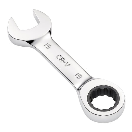 Draper HI-TORQ Metric Stubby Ratchet Combination Spanner, 19mm : Model No. 8230MMS