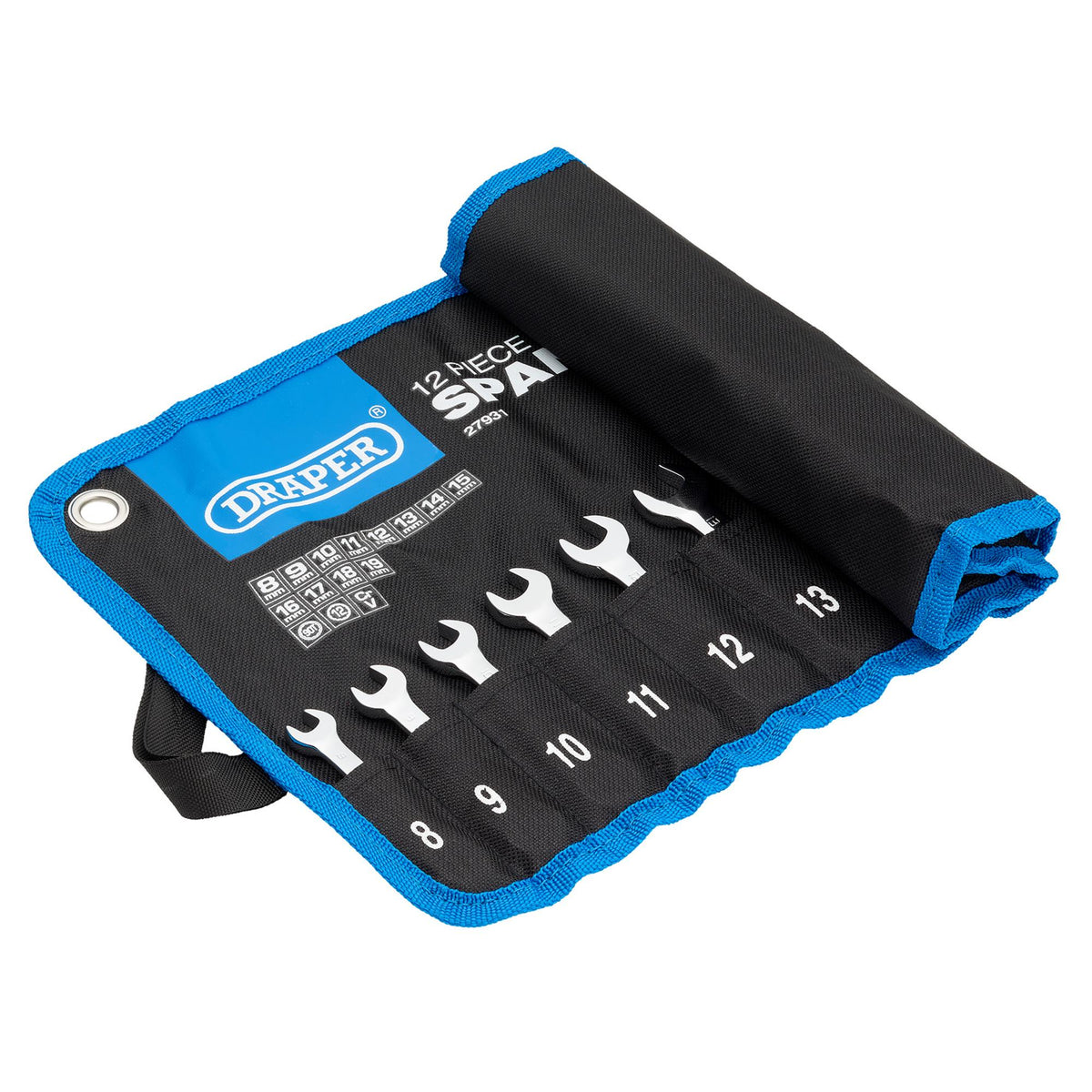 Draper HI-TORQ Metric Stubby Ratchet Combination Spanner Set (12 Piece) : Model No. 8230MMS/12