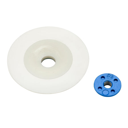 DRAPER 100mm Rubber Backing Pad: Model No.A4207P