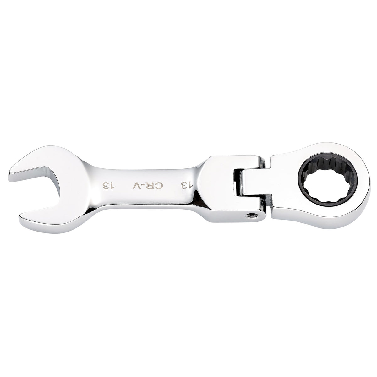 Draper HI-TORQ Metric Stubby Flexible Head Ratchet Combination Spanner, 13mm : Model No. 8230FMMBS
