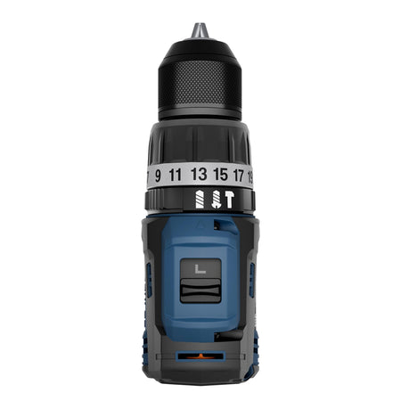 DXPULSE 12V Brushless Combi Drill & Impact Driver Kit, 1/4" Sq. Dr., 2 x 2.0Ah Batteries, 1 x Charger