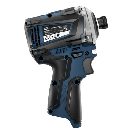 DXPULSE 12V Brushless Combi Drill & Impact Driver Kit, 1/4" Sq. Dr., 2 x 4.0Ah Batteries, 1 x Fast Charger