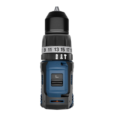 DXPULSE 12V Brushless Combi Drill & Impact Driver Kit, 1/4" Sq. Dr., 2 x 4.0Ah Batteries, 1 x Fast Charger