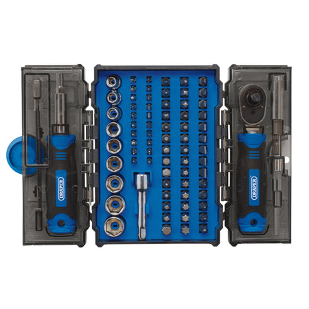 Ratchet and Screwdriver Bit Set (78 Piece) : Model No. RBS78