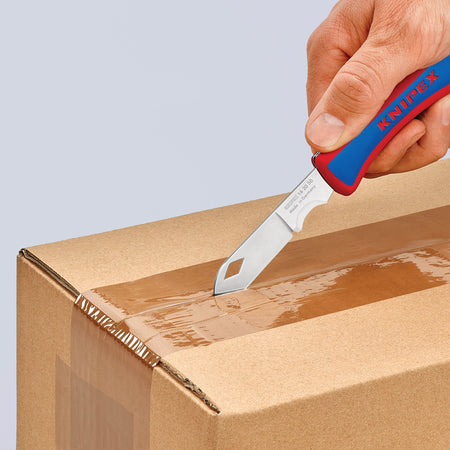 KNIPEX 16 20 50 SB Folding Knife for Electricians,120mm: No.16 20 50 SB