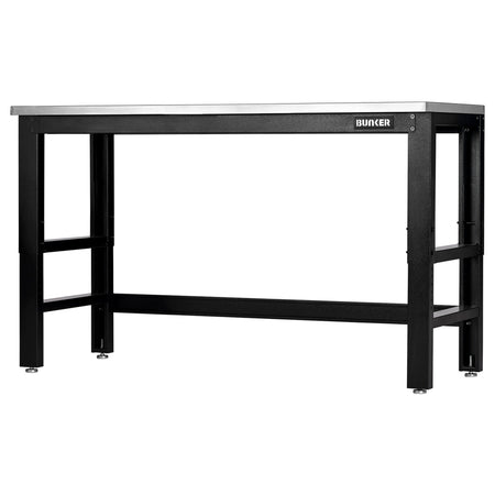 BUNKER Workbench with Stainless Steel Worktop, 1550mm : Model No. B300-WB61SS