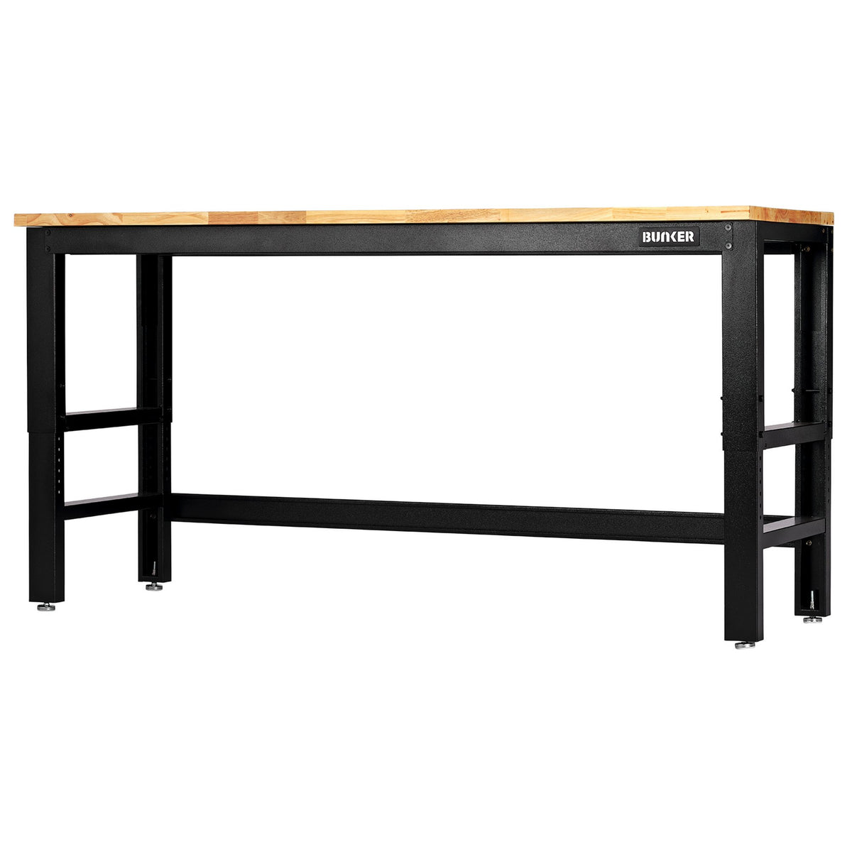 BUNKER Workbench with Hardwood Worktop, 1830mm : Model No. B300-WB72W
