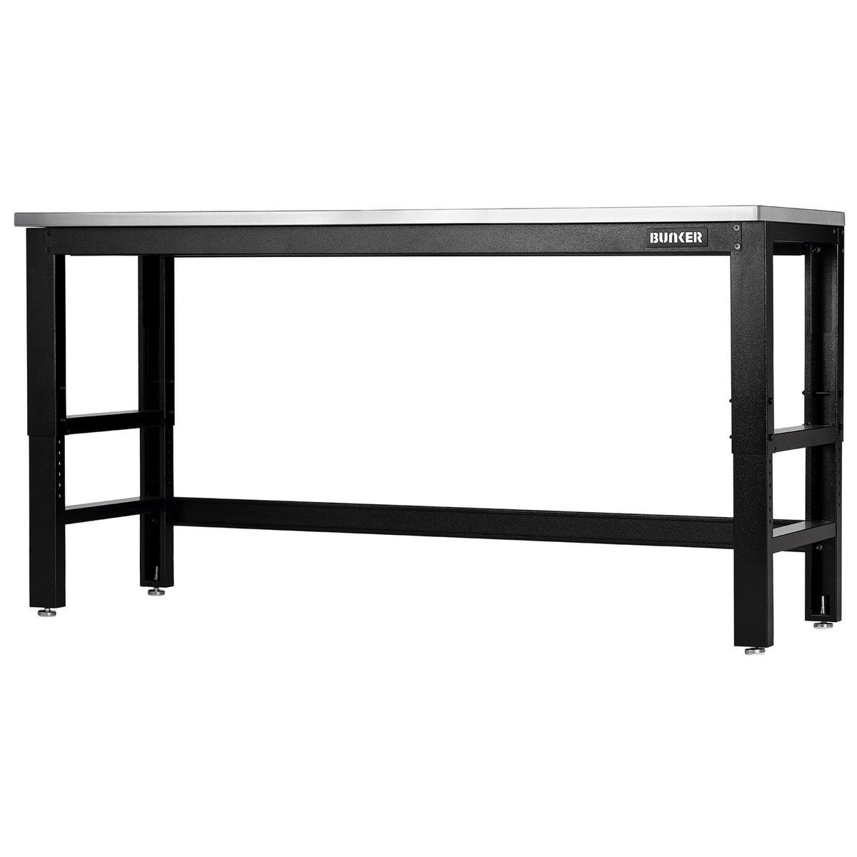 BUNKER Workbench with Stainless Steel Worktop, 1830mm : Model No. B300-WB72SS
