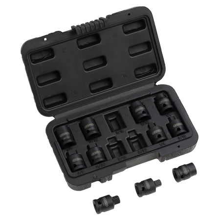 Impact Pipe Plug Socket Set, 3/8" Sq. Dr. (11 Piece)