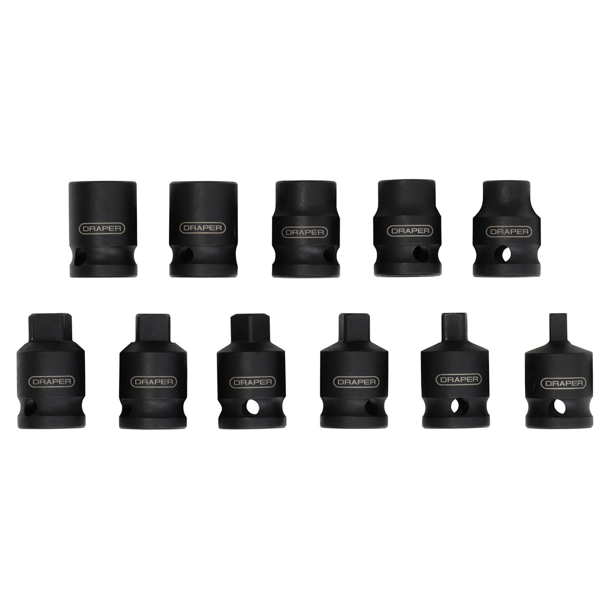 Impact Pipe Plug Socket Set, 3/8" Sq. Dr. (11 Piece)