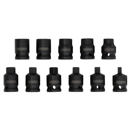 Impact Pipe Plug Socket Set, 3/8" Sq. Dr. (11 Piece)