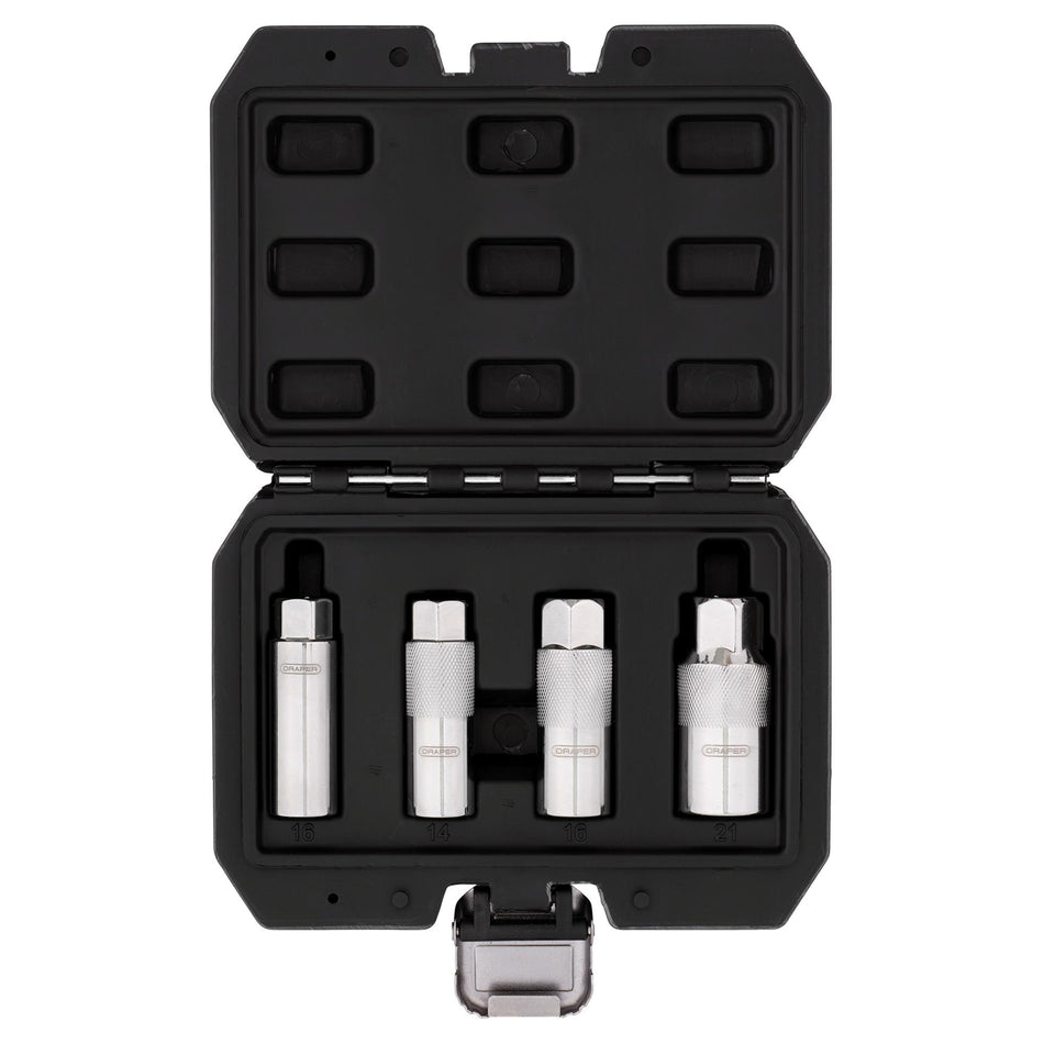Magnetic Spark Plug Socket Set, 3/8" Sq. Dr. (4 Piece)