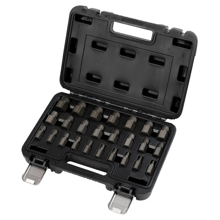 Imperial Bolt Extractor Set, 3/8" Sq. Dr. (25 Piece)
