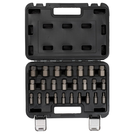 Imperial Bolt Extractor Set, 3/8" Sq. Dr. (25 Piece)