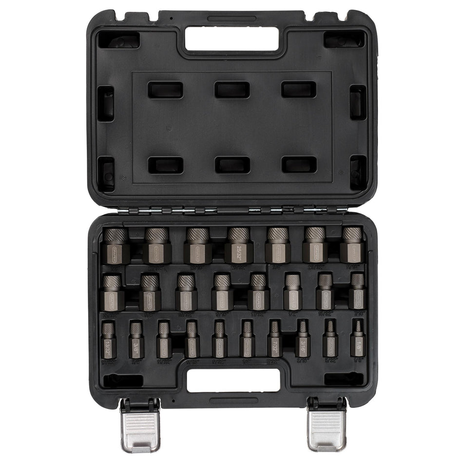 Imperial Bolt Extractor Set, 3/8" Sq. Dr. (25 Piece)