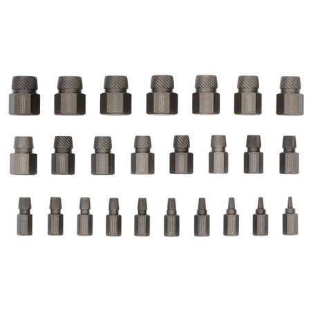 Imperial Bolt Extractor Set, 3/8" Sq. Dr. (25 Piece)