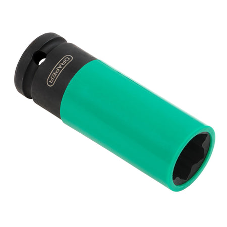 Wheel Nut Socket, 1/2" Sq. Dr., 21mm
