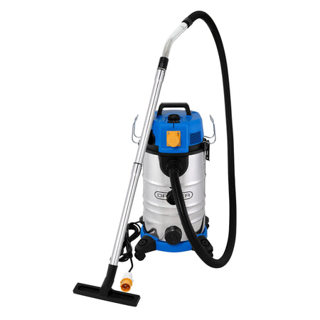 110V M-Class Dust Extractor, Wet and Dry Vacuum Cleaner with Power Take-Off, 35L, 1100W