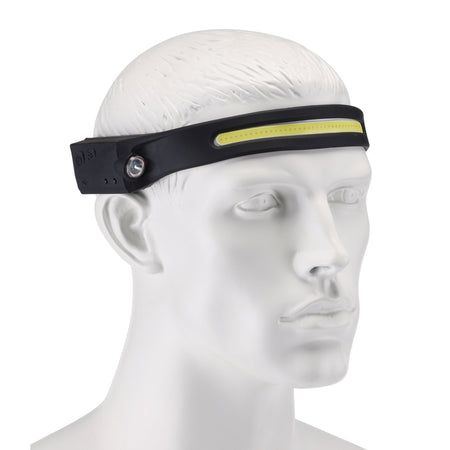 COB LED Rechargeable 2-in-1 Head Torch with Wave Sensor, 3W, USB-C Cable Supplied : Model No. HT-350