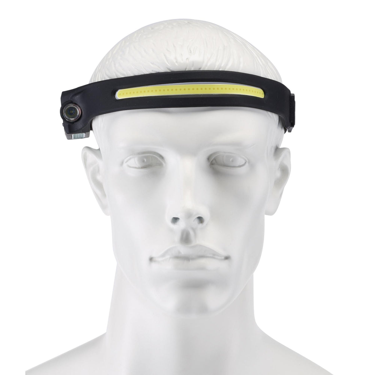 COB LED Rechargeable 2-in-1 Head Torch with Wave Sensor, 3W, USB-C Cable Supplied : Model No. HT-350